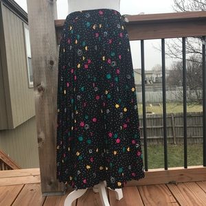 Geometric 80s Skirt